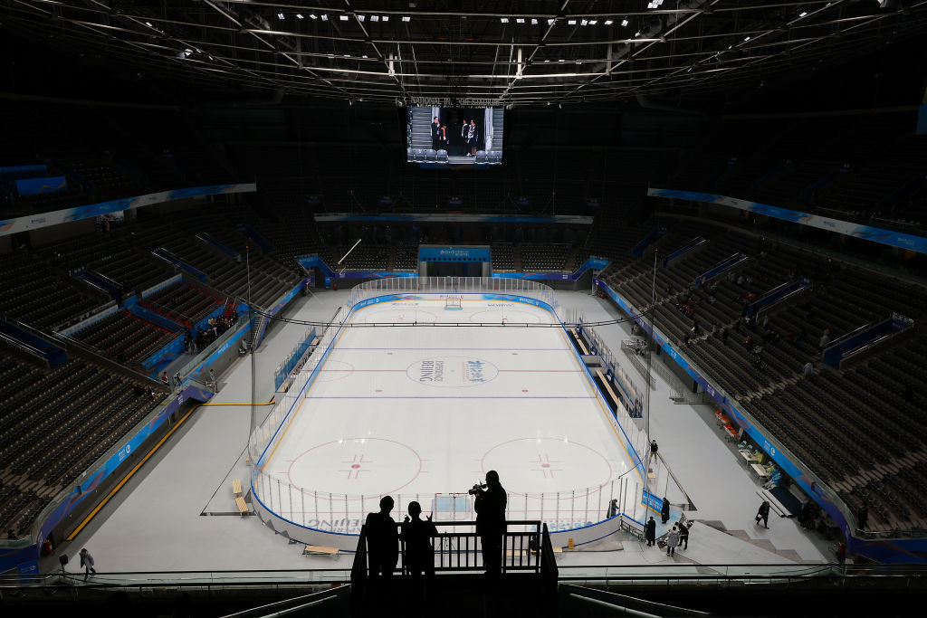 China could become the first host nation to be thrown out of an Olympic ice hockey tournament ©Getty Images
