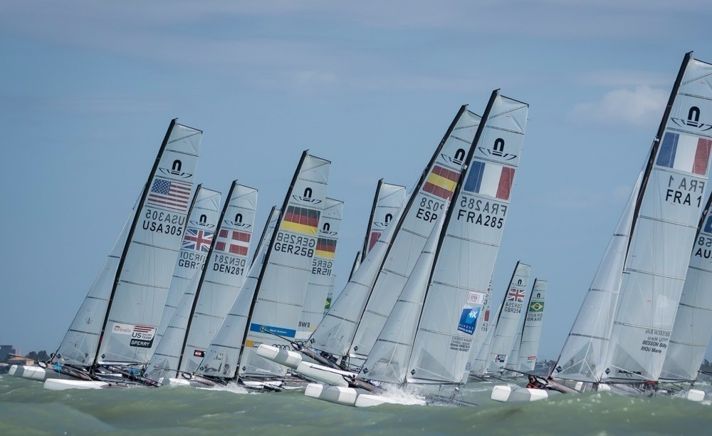 Danish sisters claim opening win at 49erFX World Championships