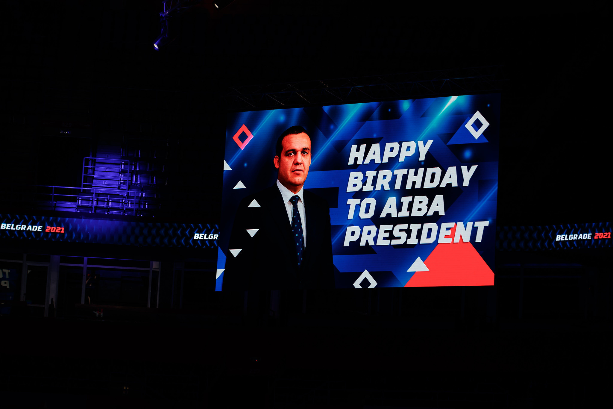 AIBA President Umar Kremlev celebrated his 39th birthday today ©AIBA