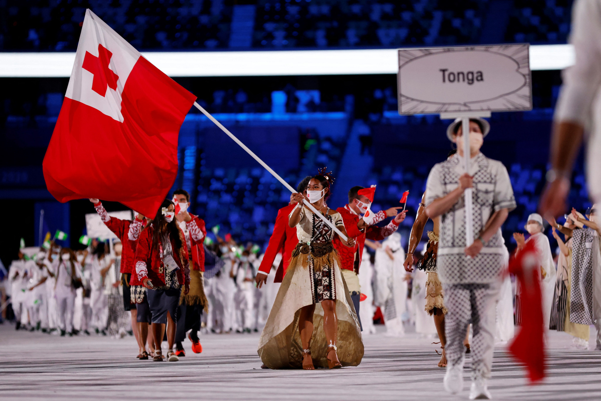 Members of Tonga's Olympic team were on board the repatriation flight from Christchurch, although the positive COVID-19 case is reported to be a missionary worker ©Getty Images