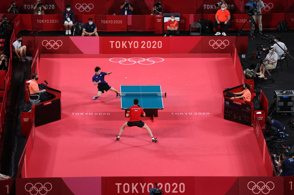 Li-Ning was the apparel supplier of all officials at the table tennis event at the Tokyo 2020 Olympic Games ©Getty Images