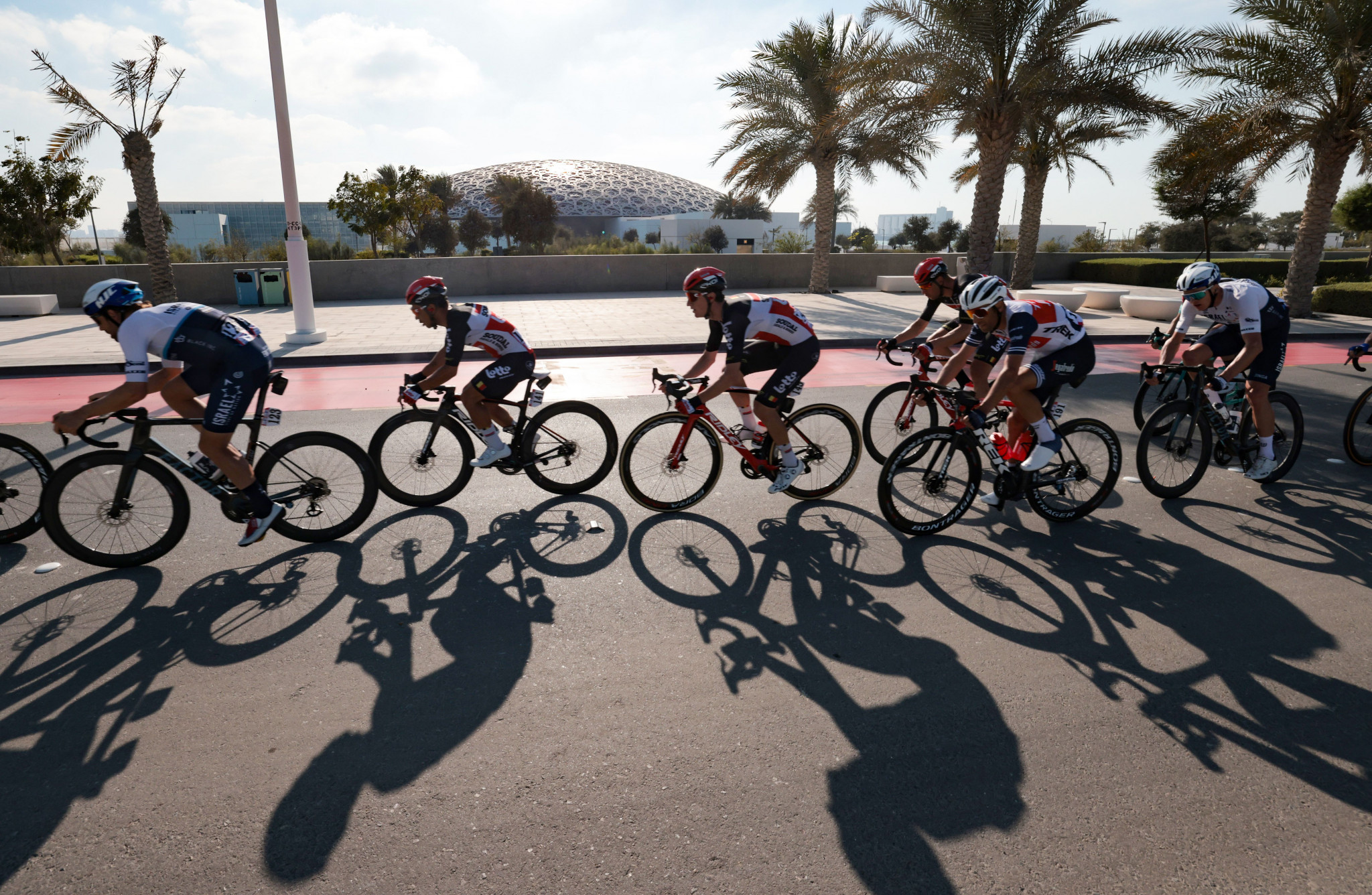 Abu Dhabi is a regular host of stages on the UAE Tour ©Getty Images