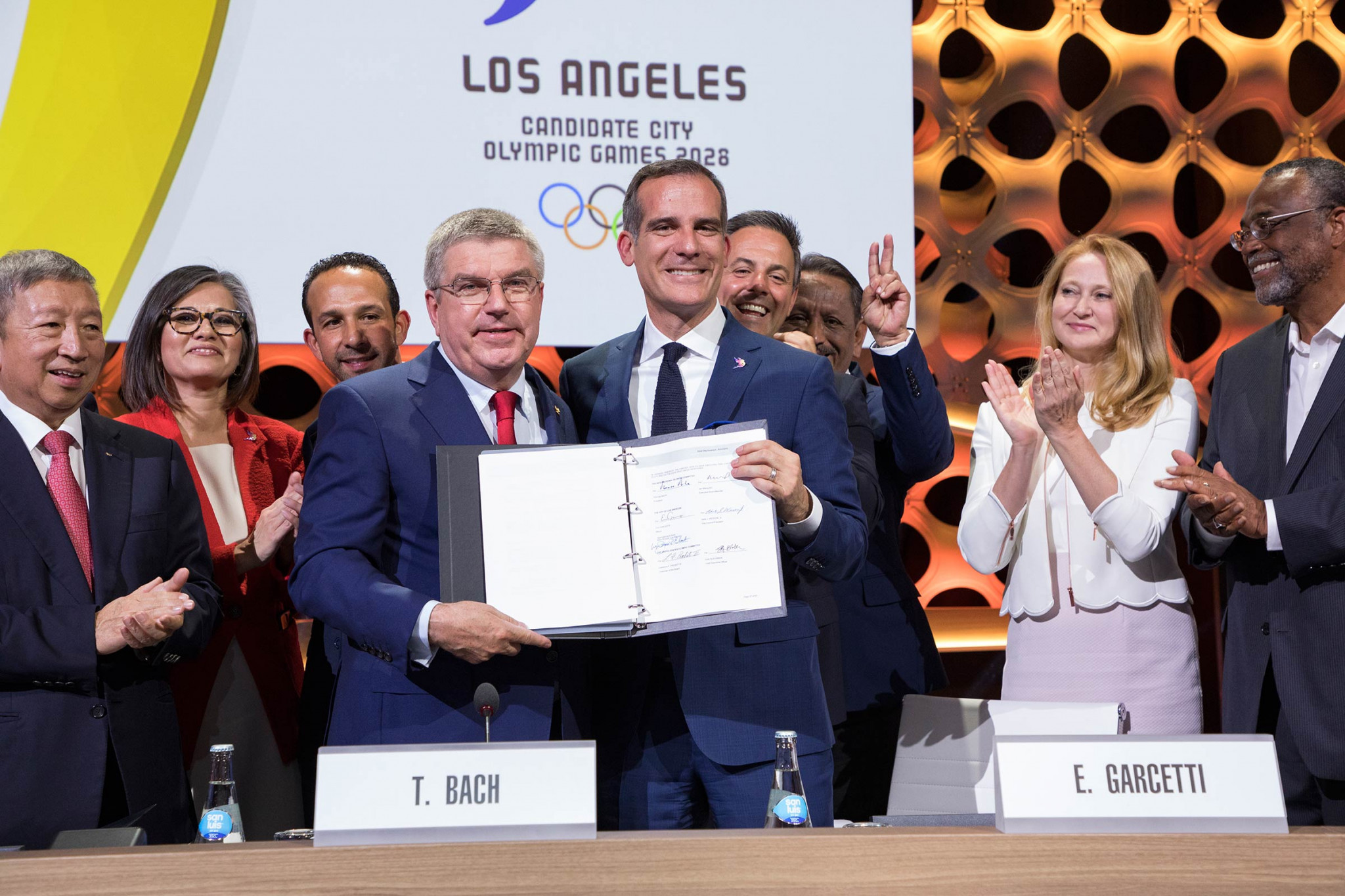 A labour union is seeking details of the Games Agreement signed between Los Angeles 2028 and the City of Los Angeles ©Getty Images