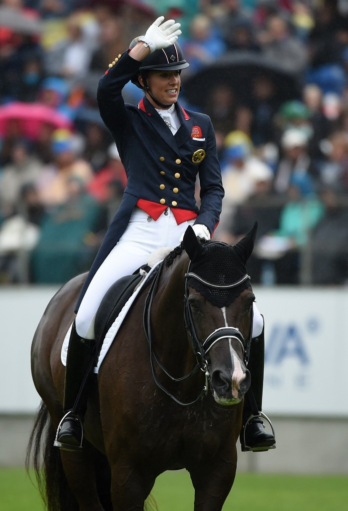 Charlotte Dujardin won two gold medals for Britain at London 2012