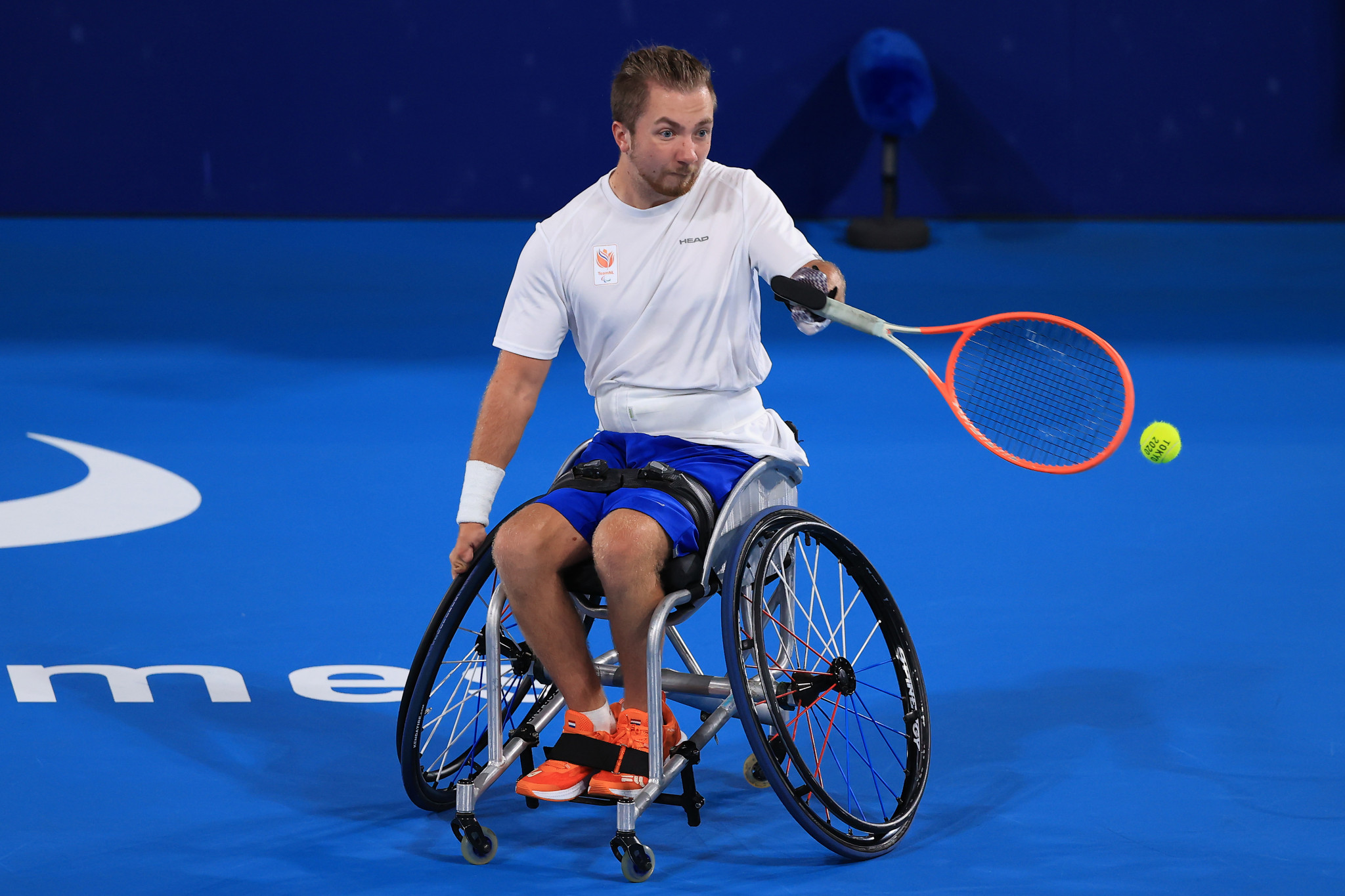 Sam Schroder is yet to lose at the NEC Wheelchair Tennis Masters ©Getty Images
