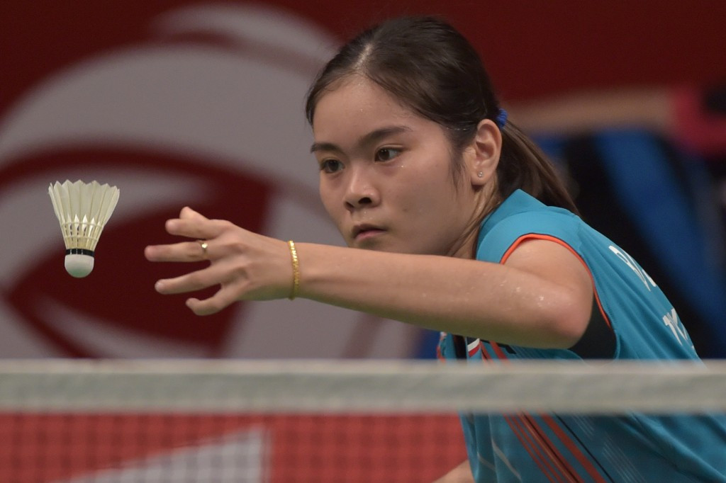  Busanan Ongbumrungpan is one of two home hopes left in the women's tournament