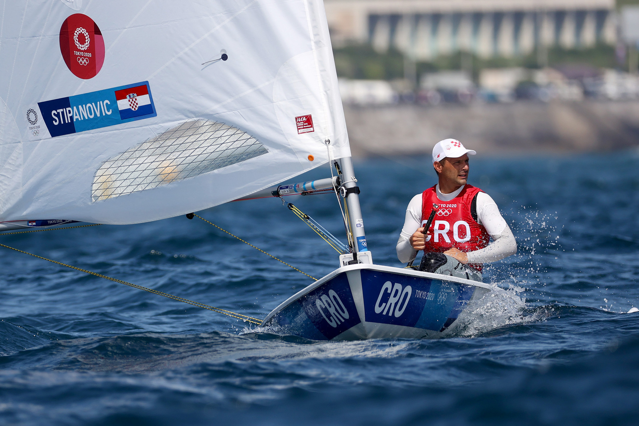 Croatia's Tokyo 2020 Olympic Games silver medallist Tonči Stipanović is competing in Barcelona ©Getty Images