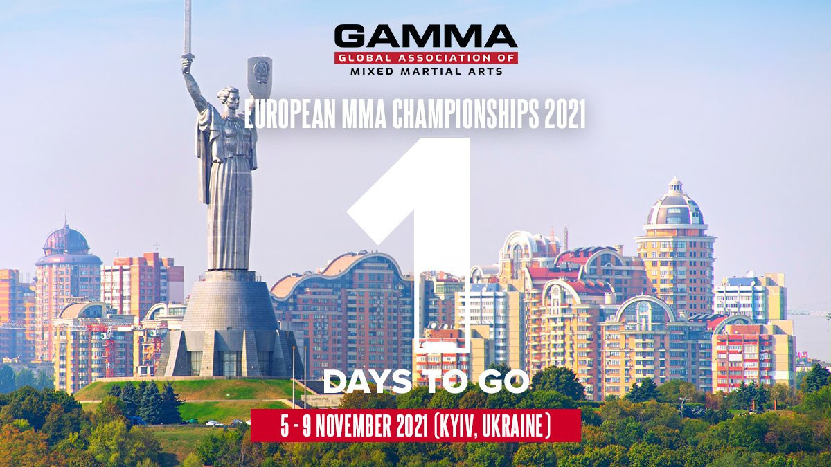 Athletes from 15 nations expected at GAMMA European MMA Championships in Kyiv