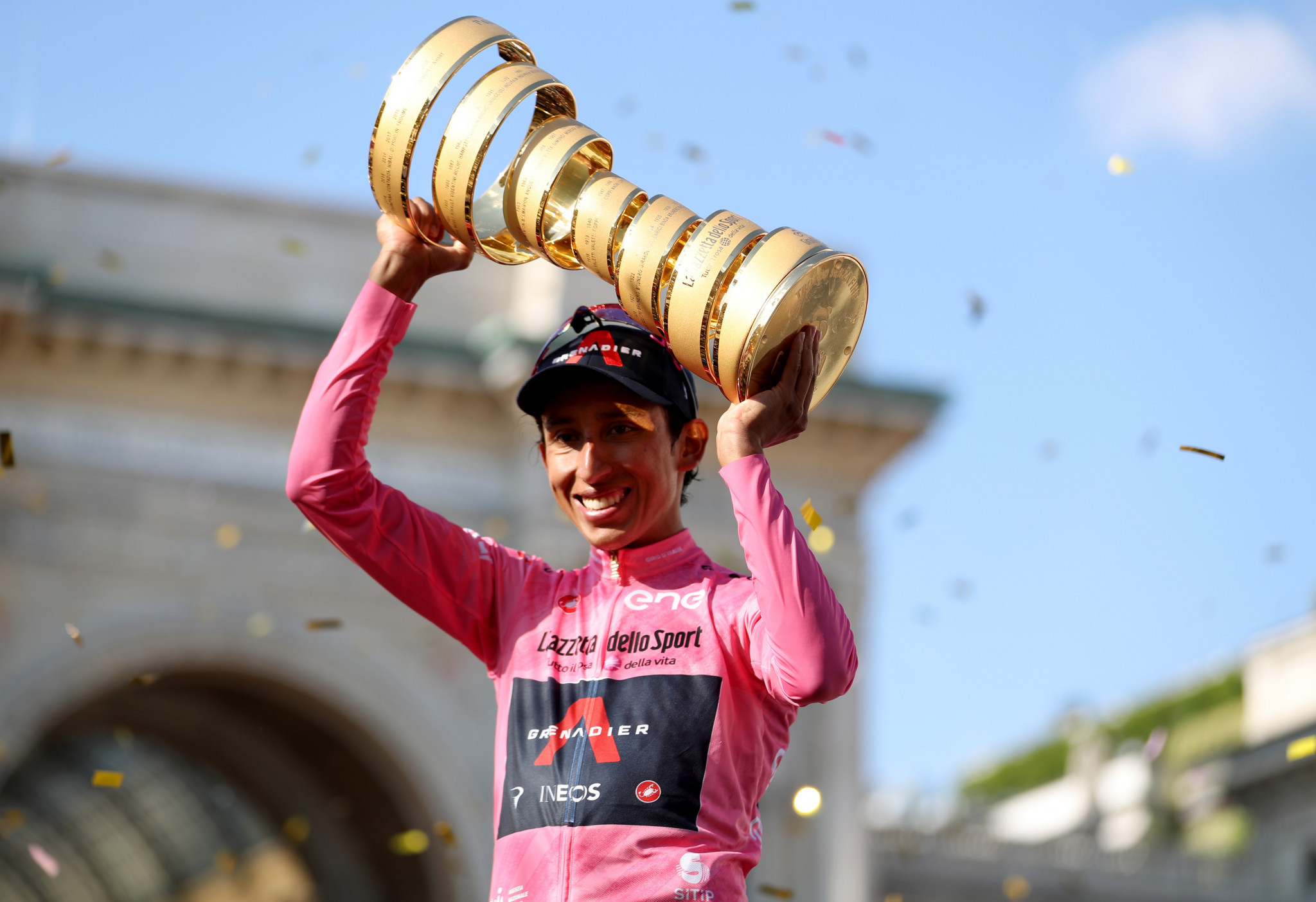 Giro d'Italia winner Egan Bernal will participate in tomorrow's criterium ©Getty Images