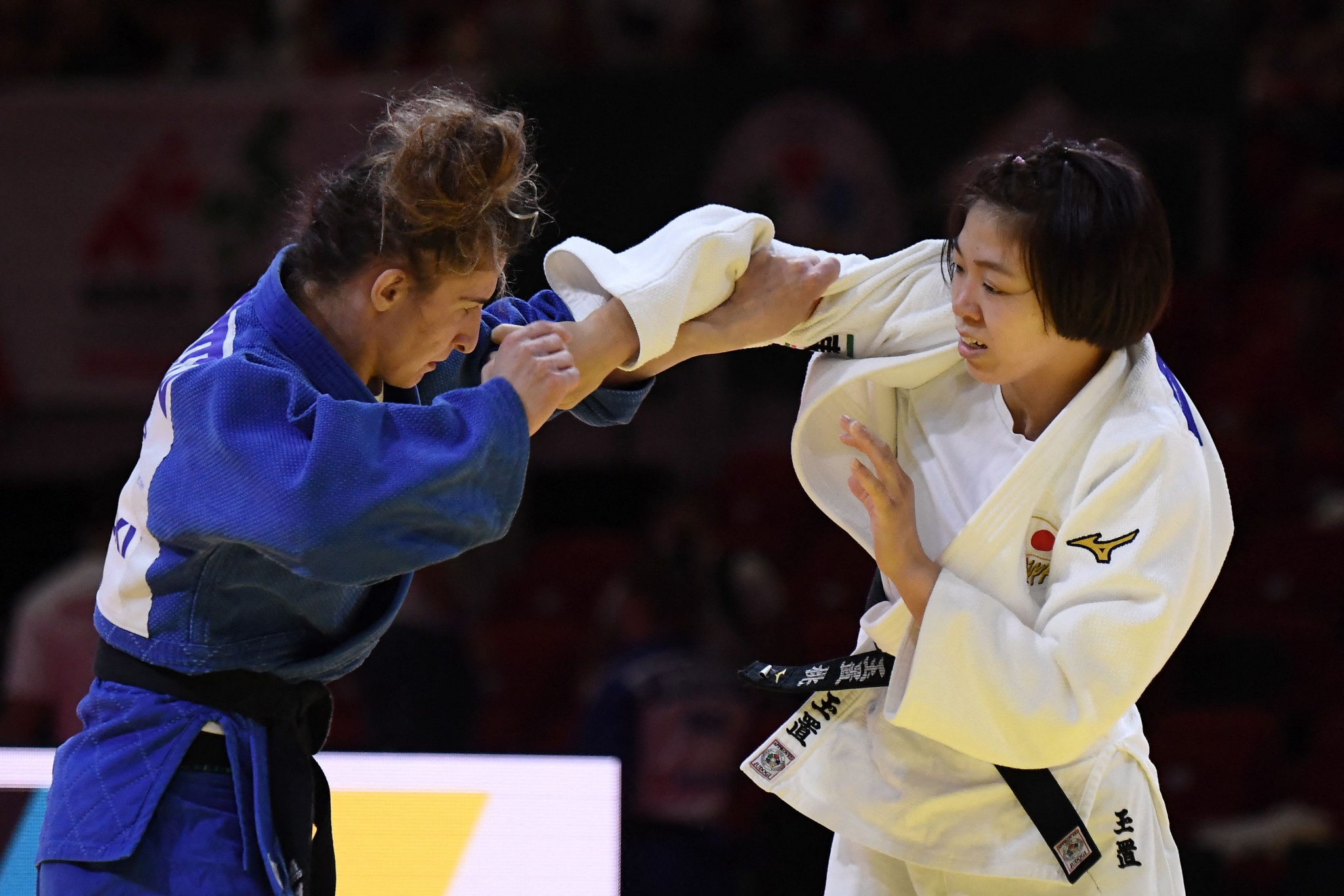 Momo Tamaoki won gold in the women's under-57kg division at the Baku Grand Slam ©Getty Images