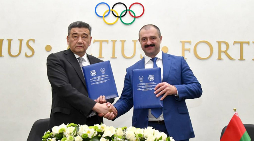 The NOCs of Belarus and Uzbekistan signed an agreement in Tashkent ©NOCU