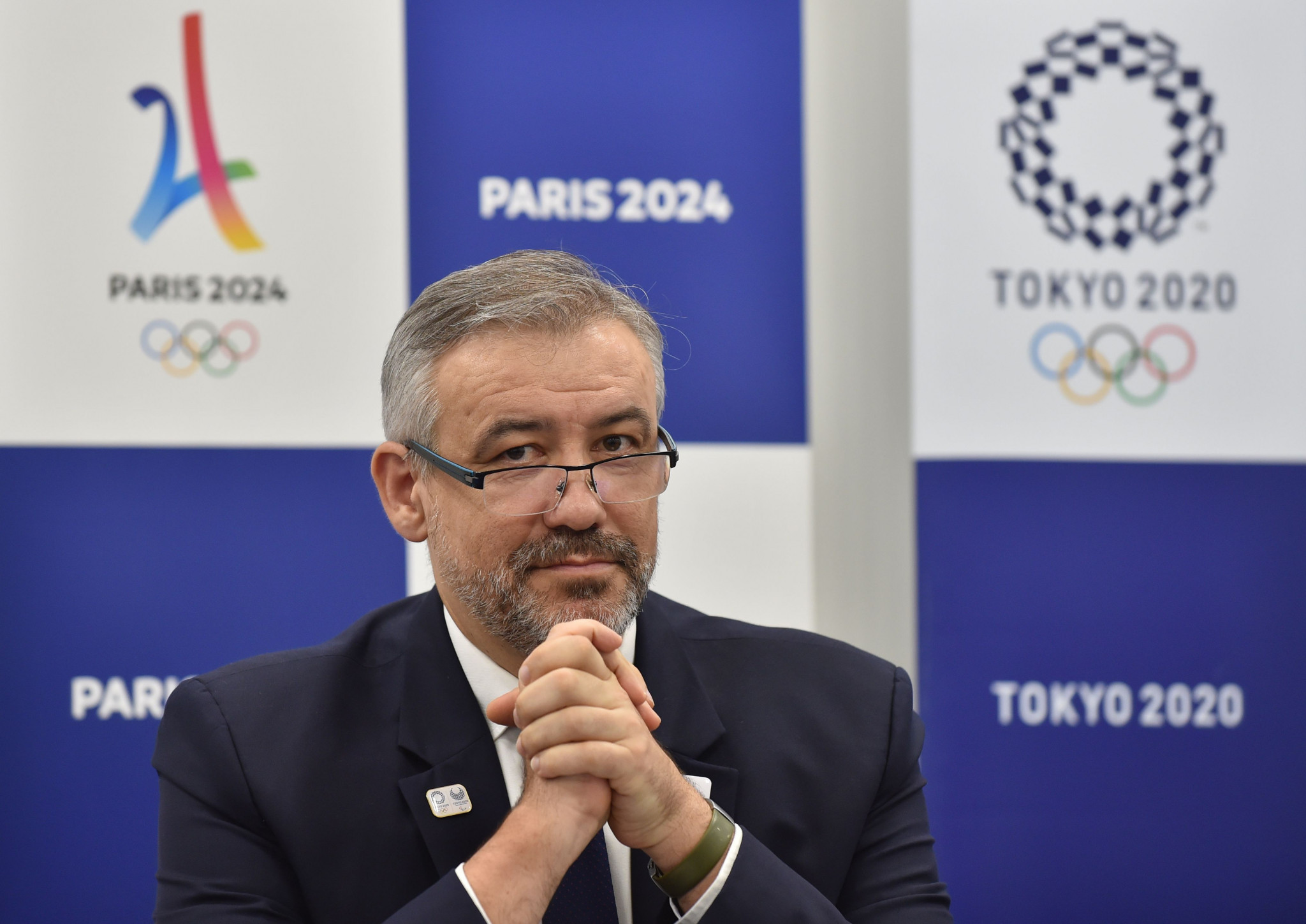 Paris 2024 chief executive Etienne Thobois will head the delegation travelling to Tahiti ©Getty Images