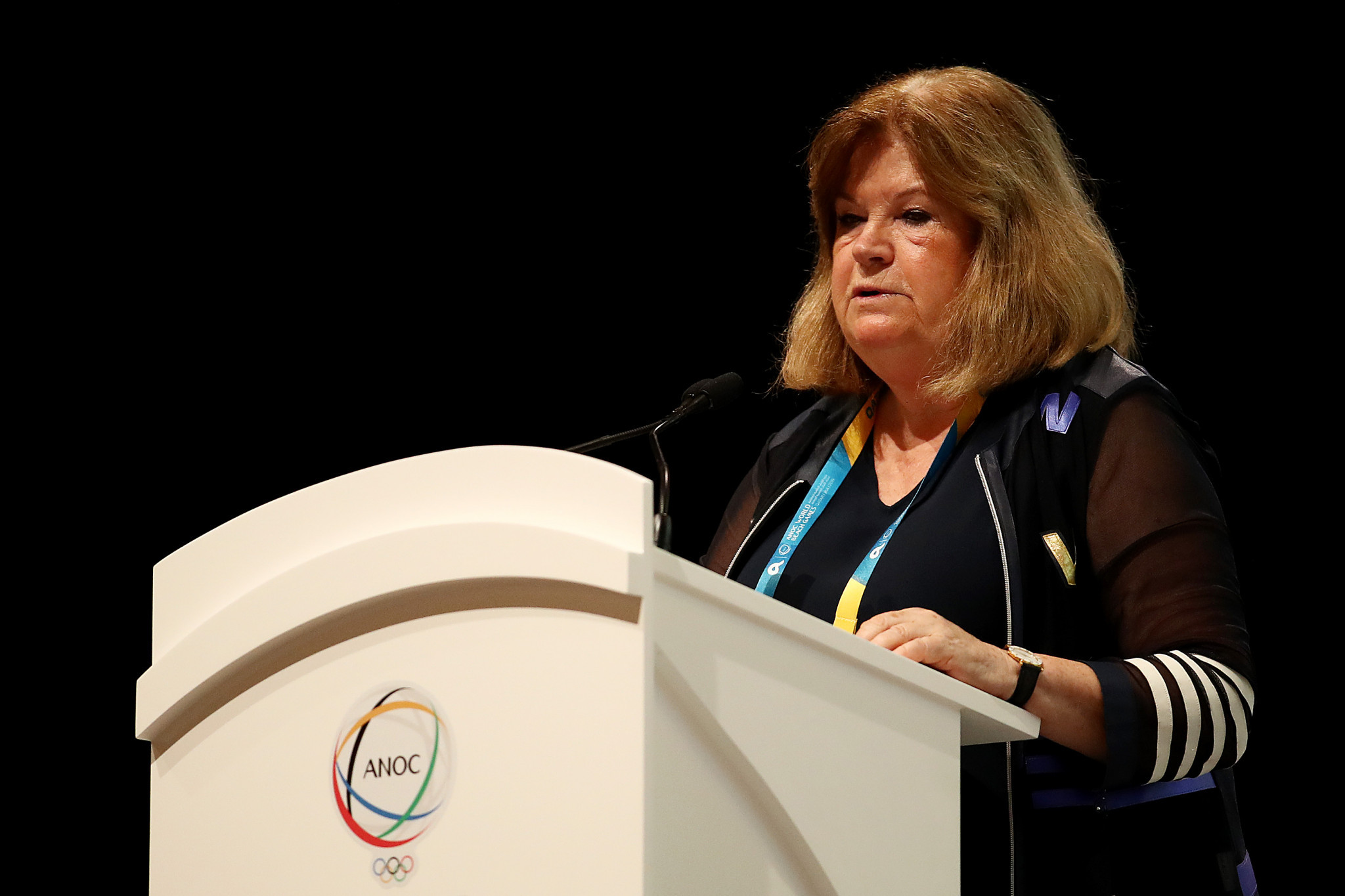 Swedish official Gunilla Lindberg, the secretary general of ANOC, commented that the organisation is 