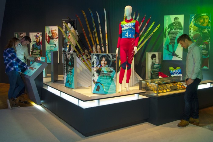 The museum celebrates the Olympic history of Norway and was officially opened today