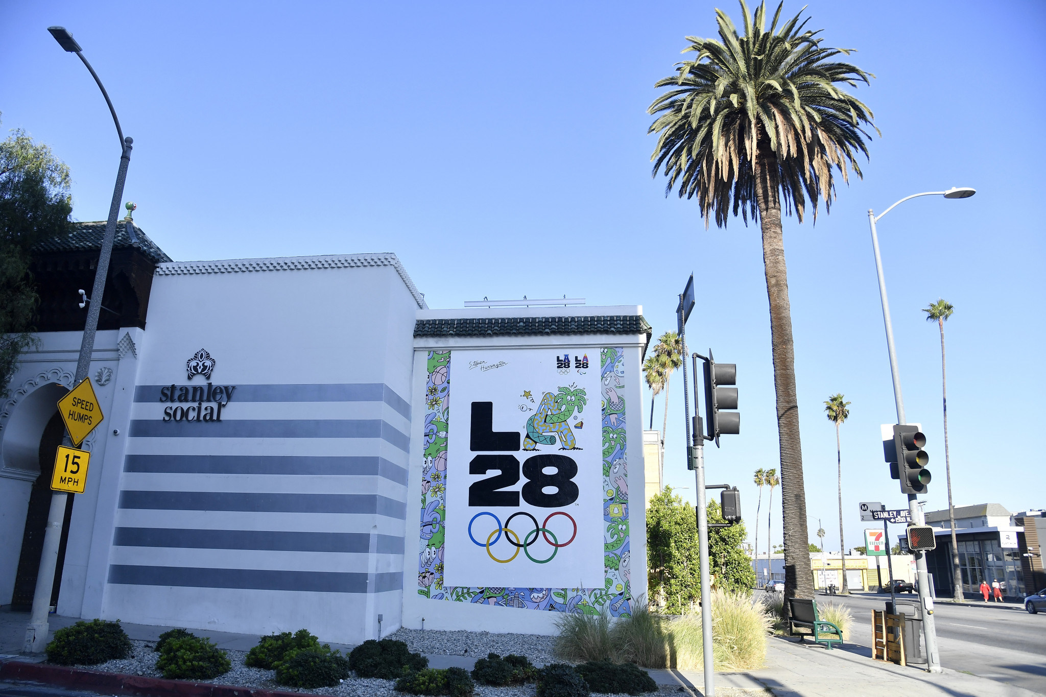 Los Angeles is set to host the Olympic Games in 2028, where teqball hopes to be a part of the programme ©Getty Images