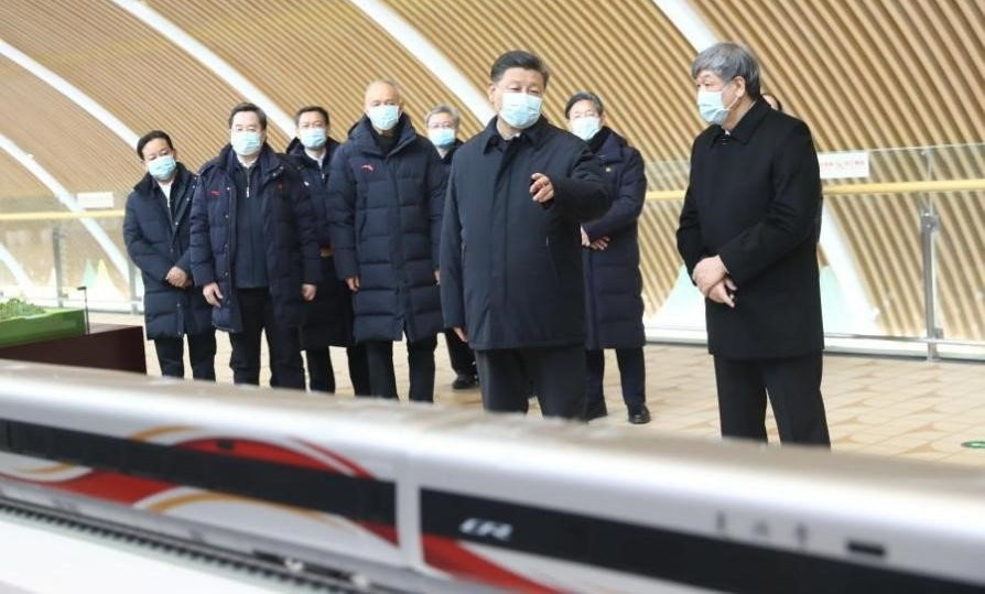 Xi Jinping visited the Zhangjiakou region before the Beijing 2022 Winter Olympics ©Beijing 2022