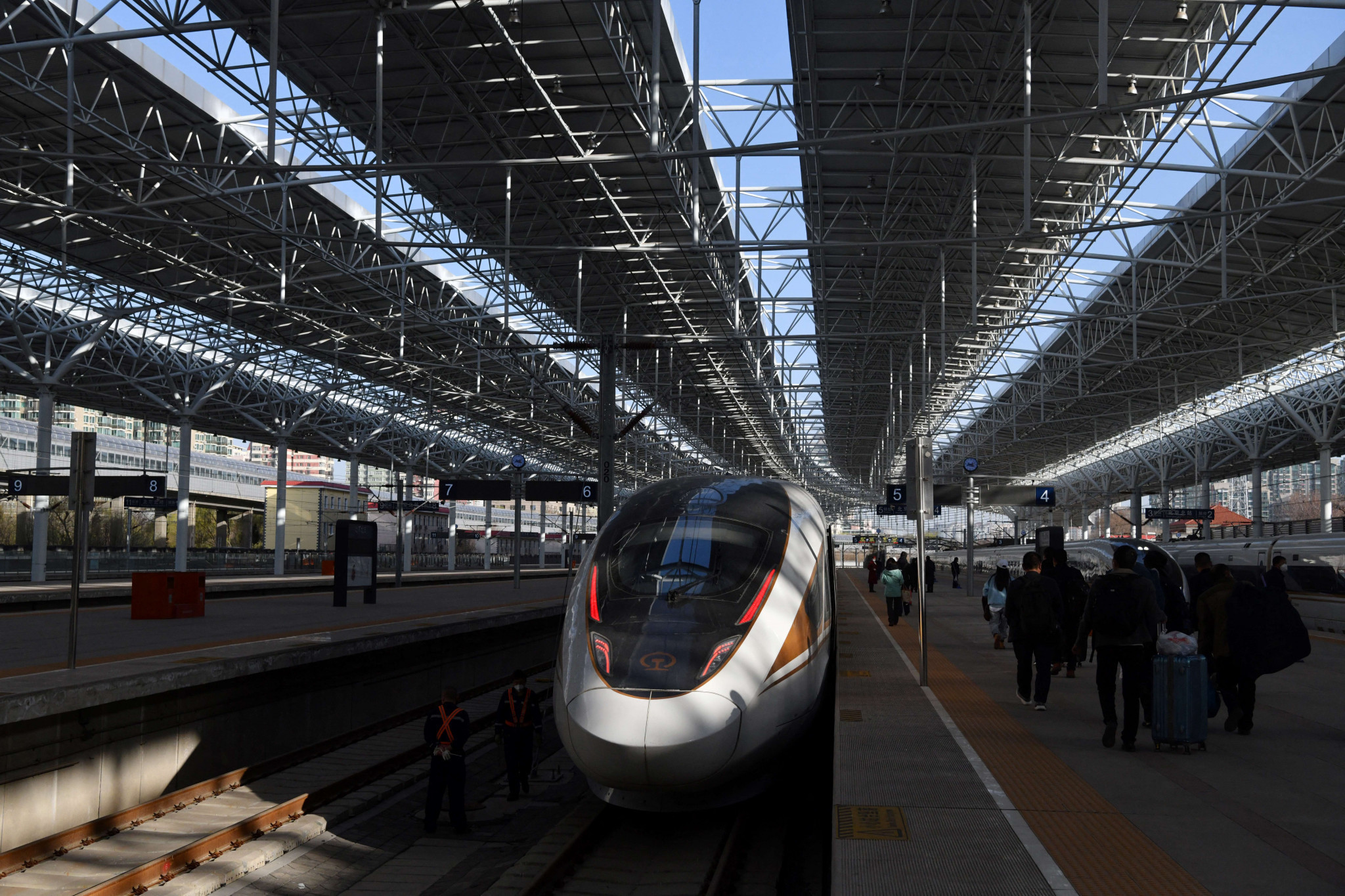Zhangjiakou is connected with Beijing via a newly built high-speed rail network ©Getty Images