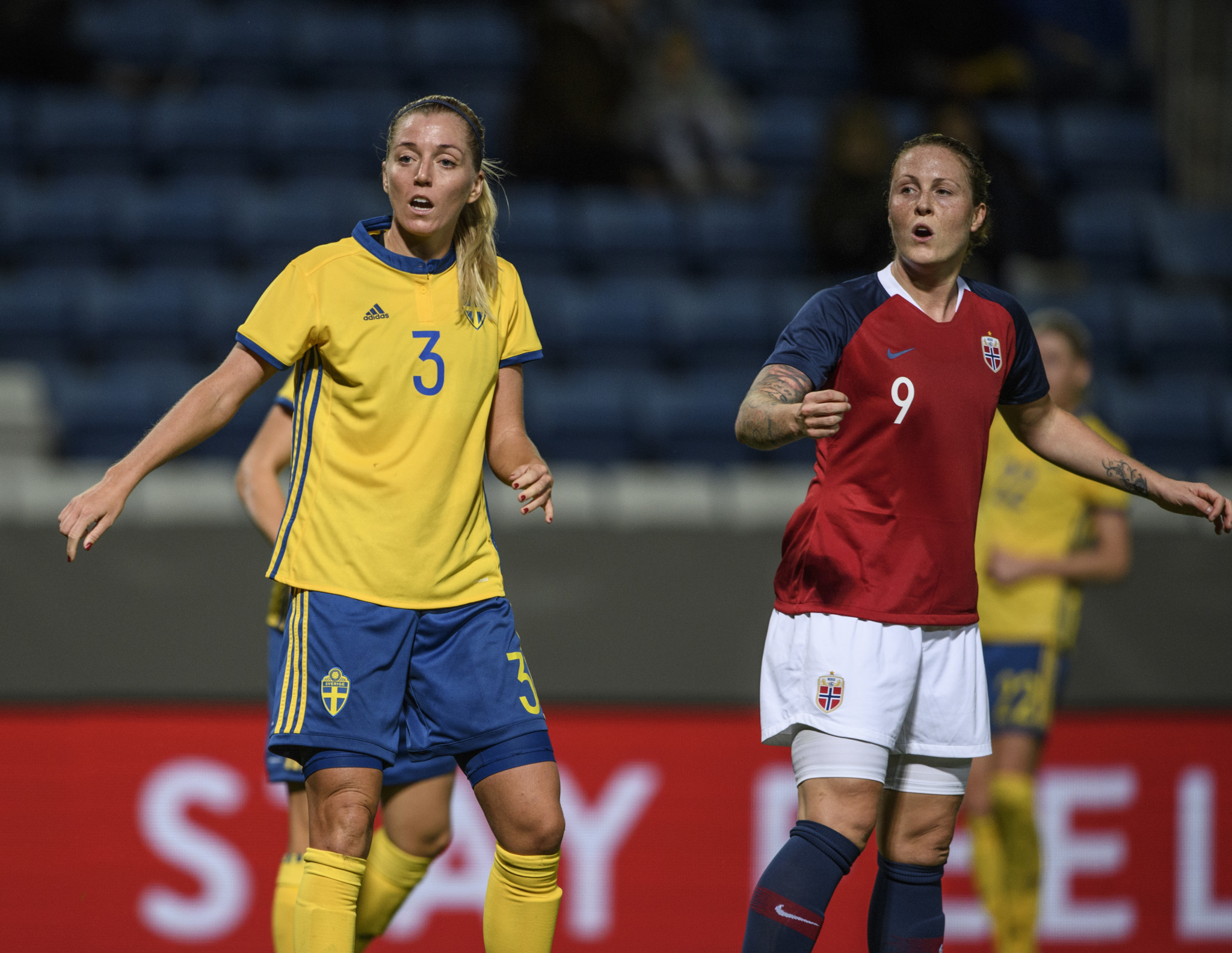 Sweden and Norway, along with Denmark and Finland, have expressed an interest in co-hosting UEFA Women's Euro 2025 ©Getty Images