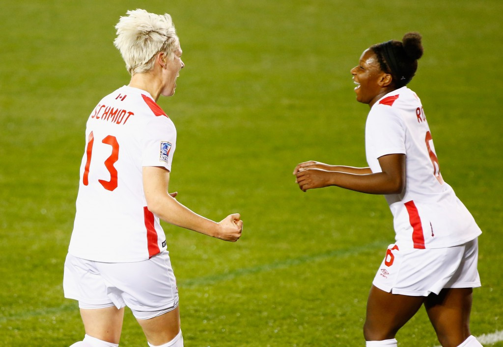 London 2012 bronze medallists Canada inflict heavy defeat on Guyana at CONCACAF Women's Olympic Qualifier