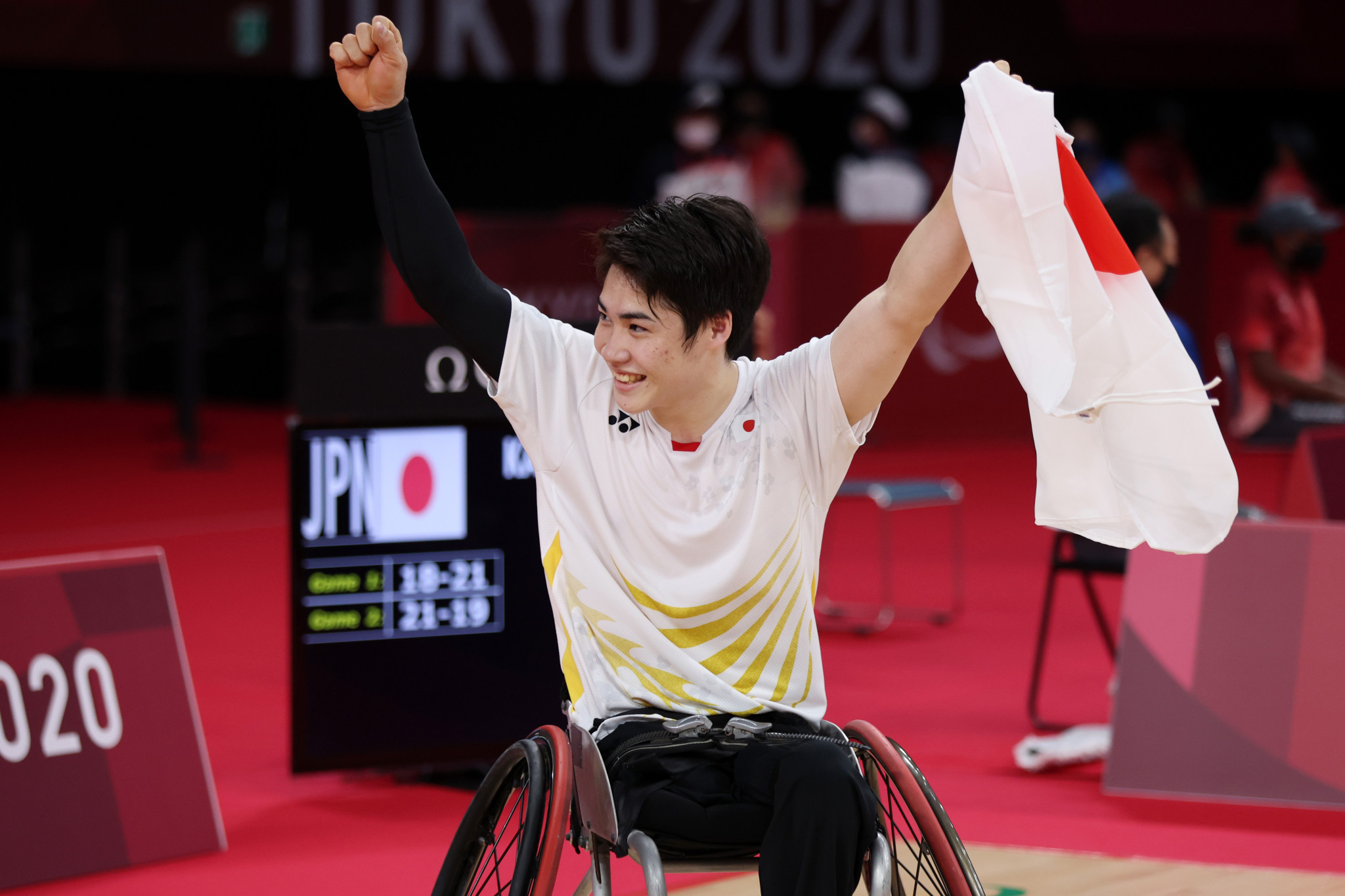 Men's WH2 Tokyo 2020 champion Daiki Kajiwara is in contention to win Male Para Badminton Player of the Year  ©Getty Images