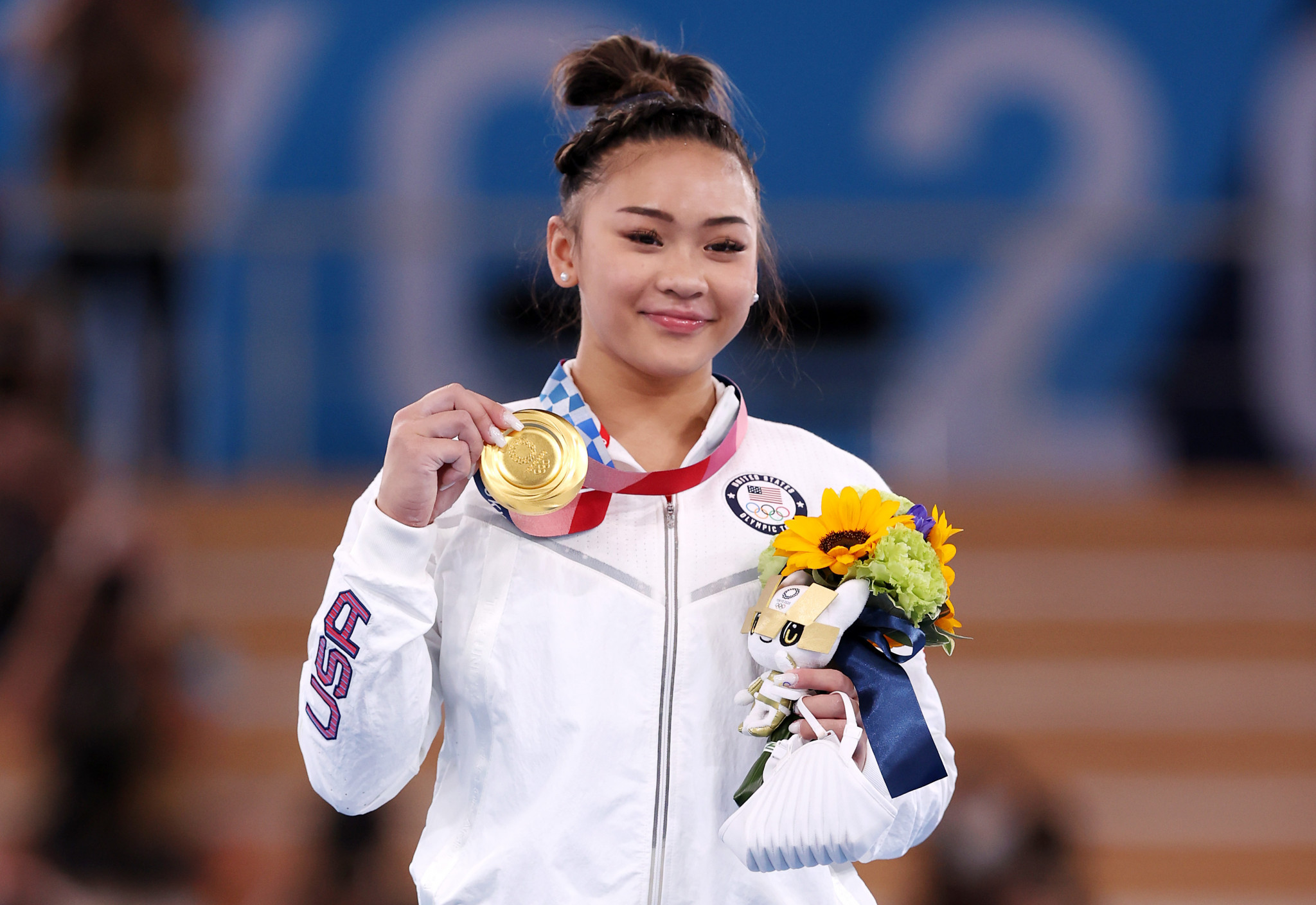 Sunisa Lee claimed the gold medal at the Tokyo 2020 Olympics in the women's all-around ©Getty images