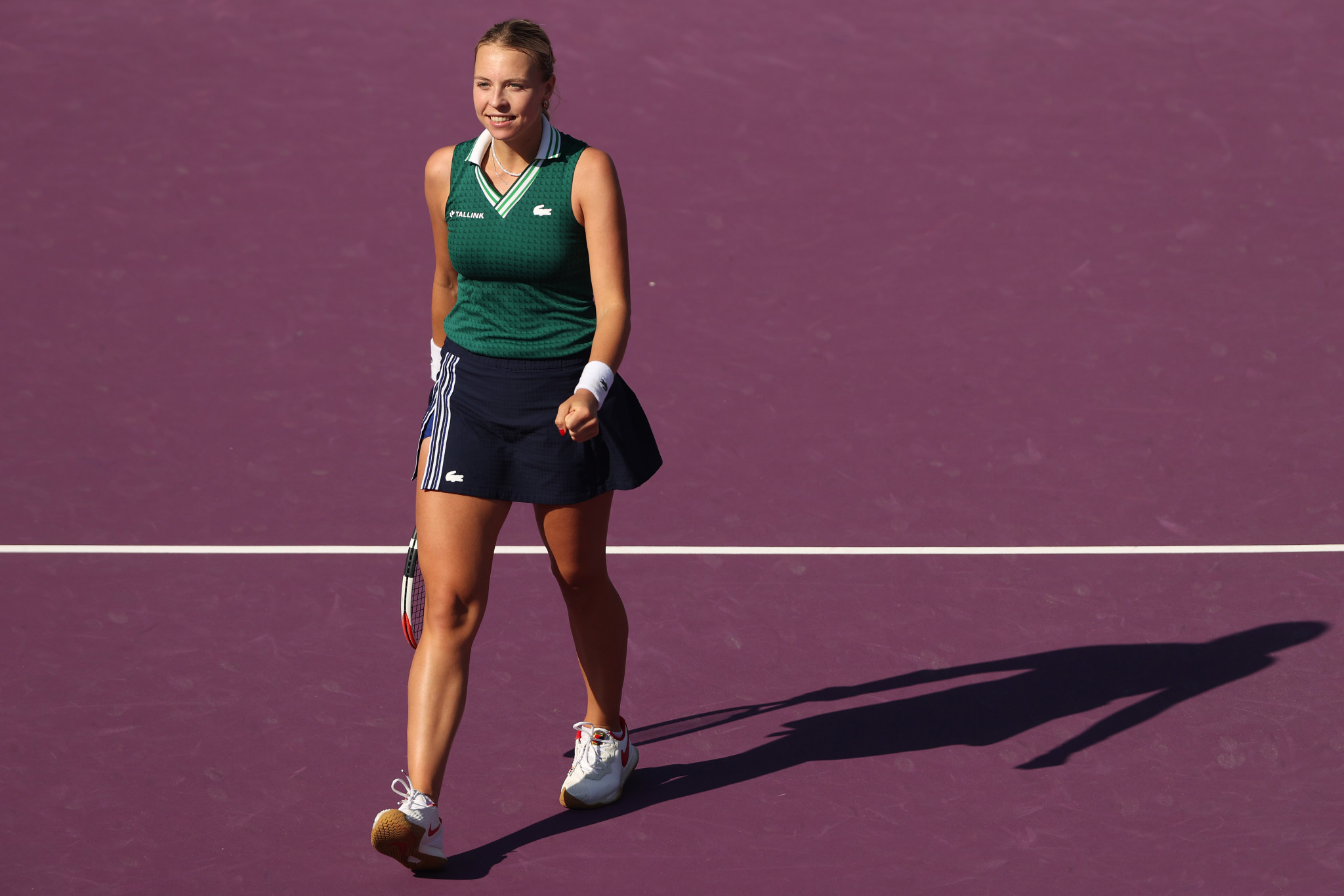 Anett Kontaveit is two-for-two at the WTA Finals ©Getty Images