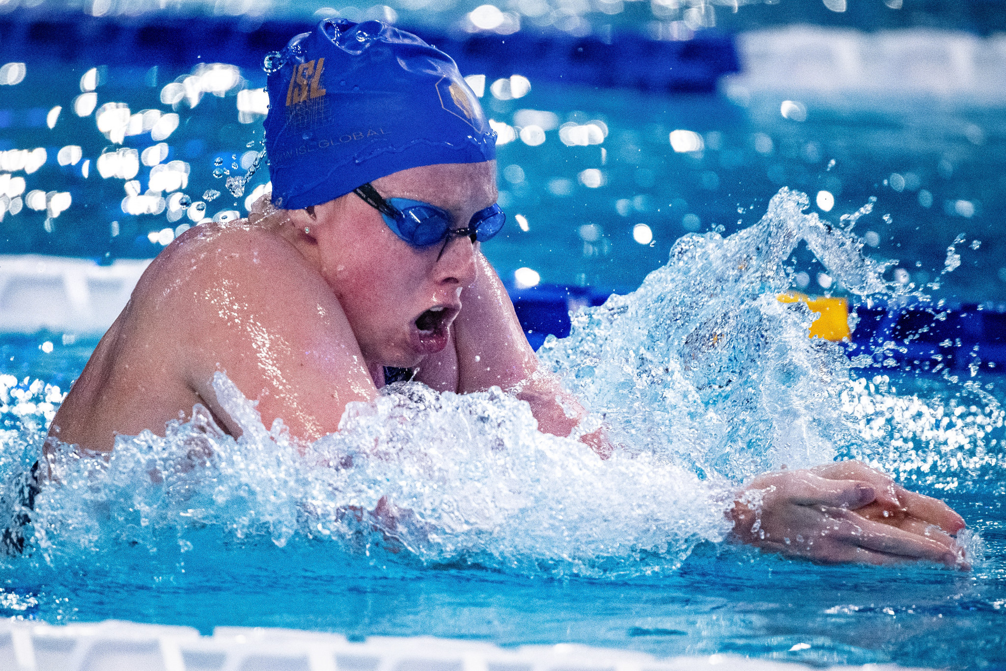 Lilly King was the star performer for he victorious Cali Condors ©ISL