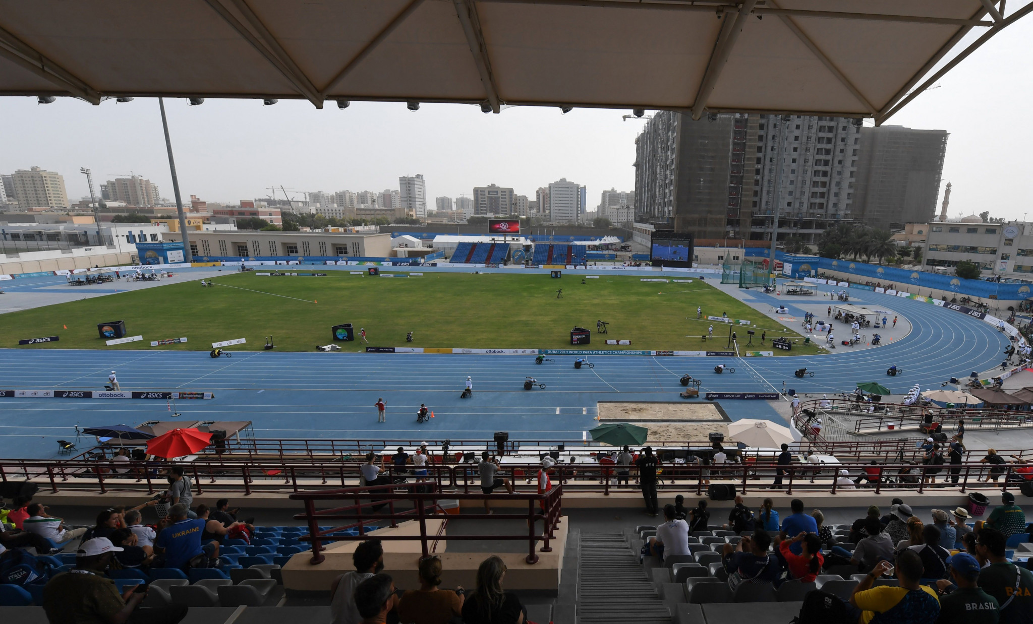 Mehran Nikoeimajd produced the sample prior to the 2019 World Para Athletics Championships held at the Dubai Club for People with Determination ©Getty Images
