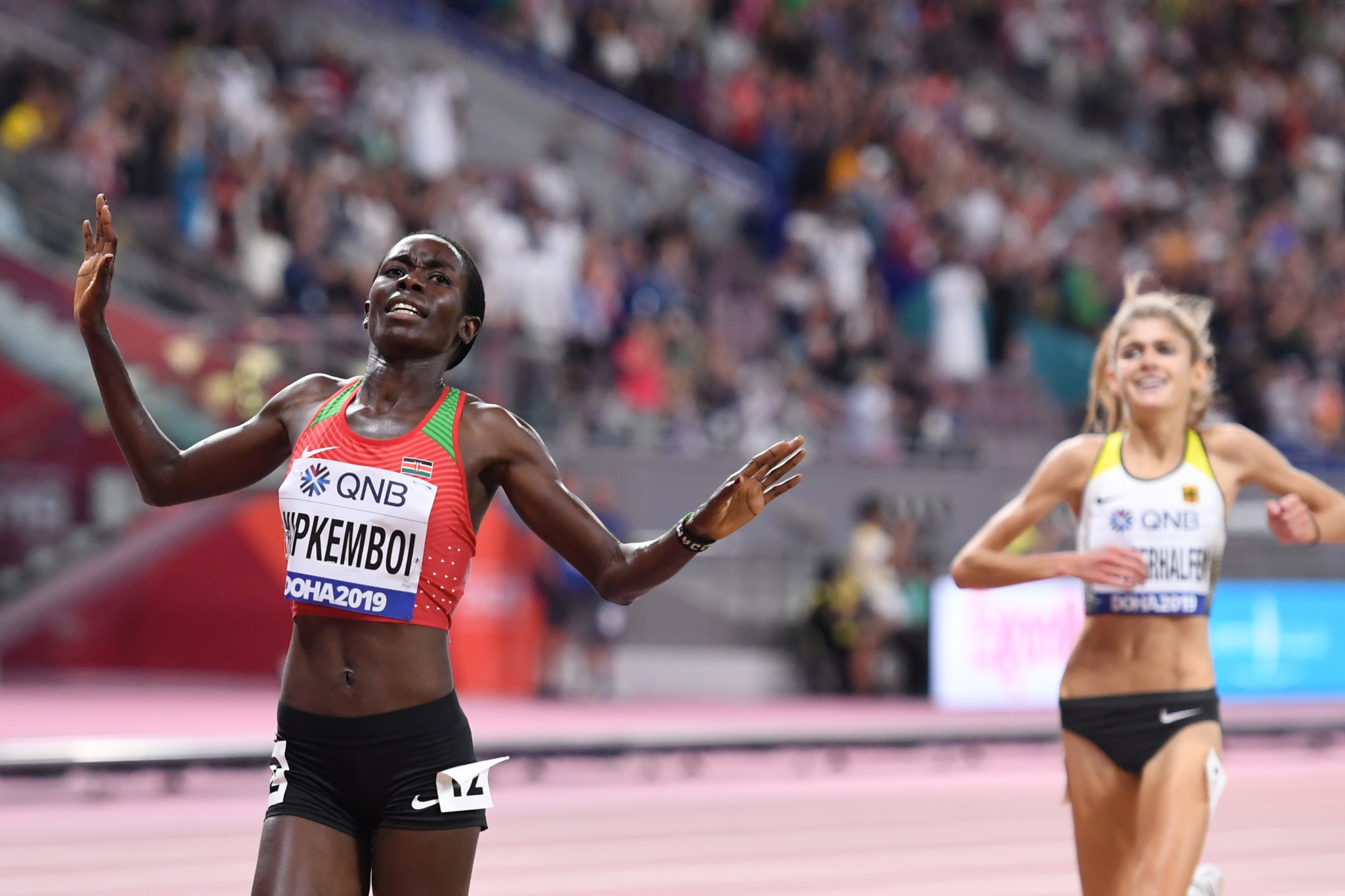 Margaret Chelimo Kipkemboi is one of the stars to race in Atapuerca ©Getty Images