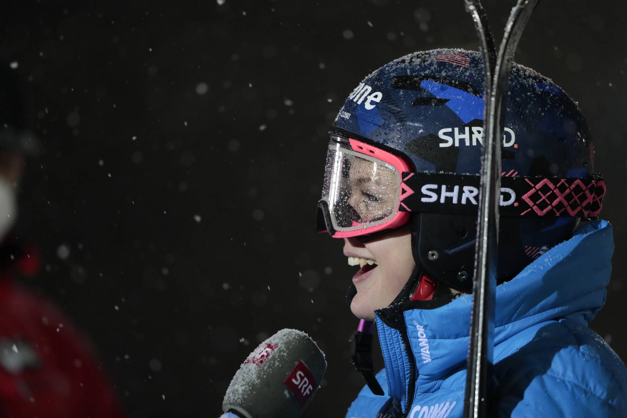 Andreja Slokar is the first Slovenian woman to win an Alpine World Cup race in 35 months ©Getty Images