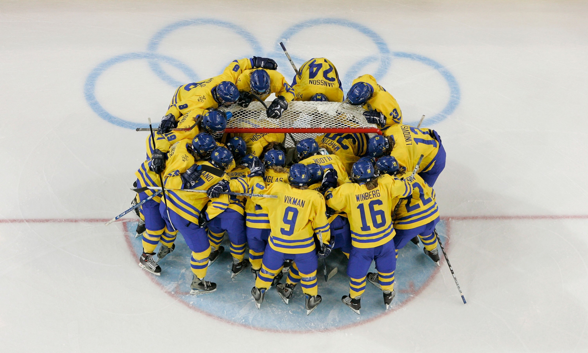 Sweden's ice hockey team are a win away from qualifying for Beijing 2022 ©Getty Images
