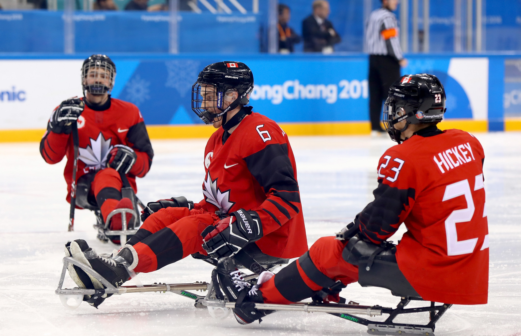Canada won silver in ice hockey at the Pyeongchang 2018 Winter Paralympics ©Getty Images