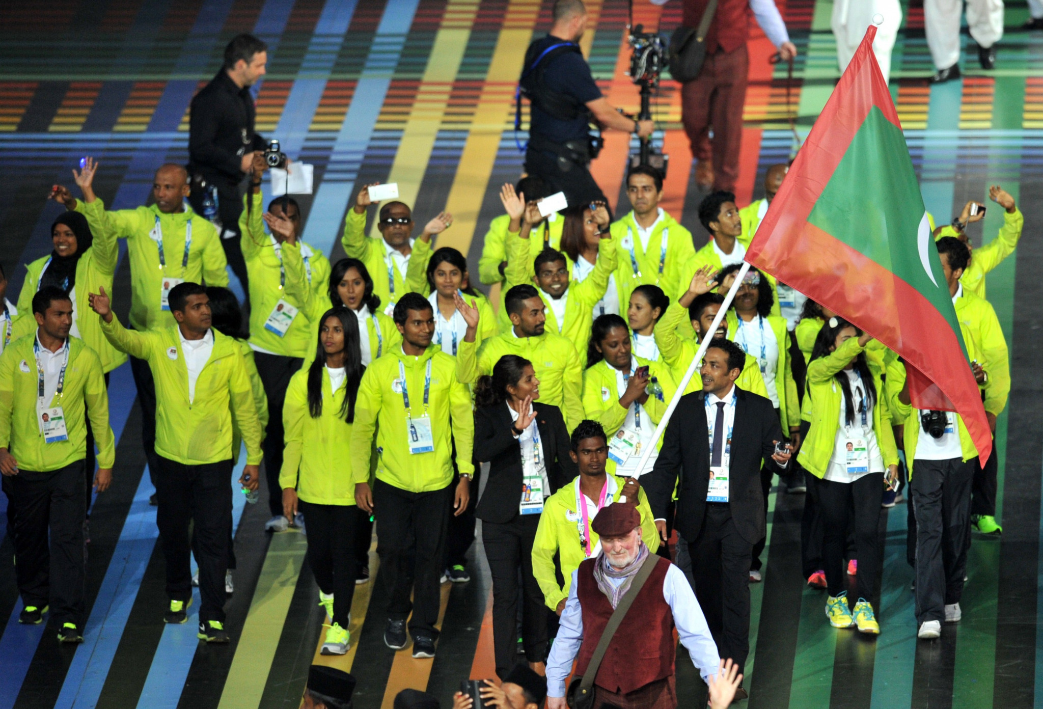 Glasgow 2014 was the last time a Maldivian team competed at the Commonwealth Games ©Getty Images