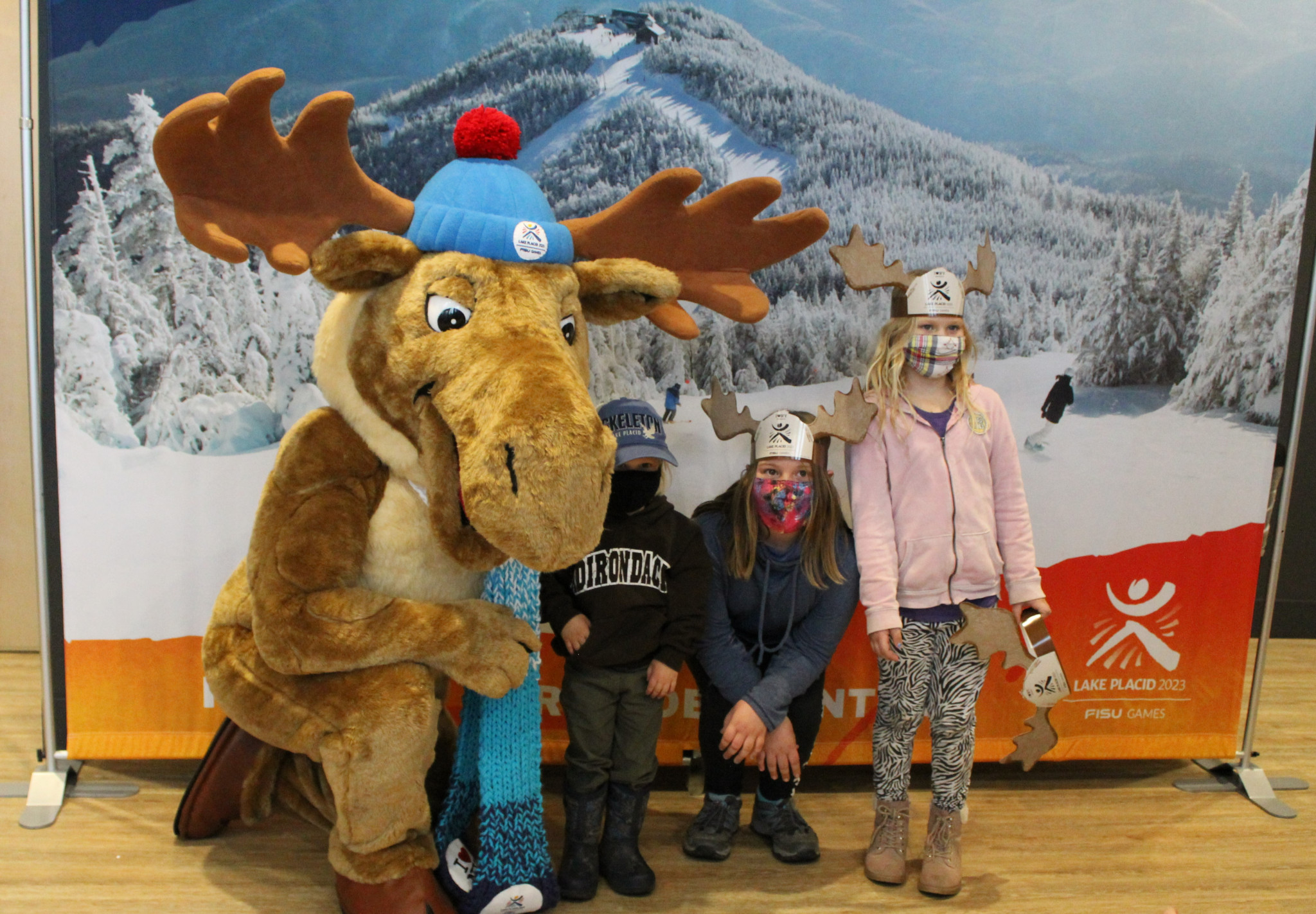Moose mascot unveiled for Lake Placid 2023 FISU Winter World University Games