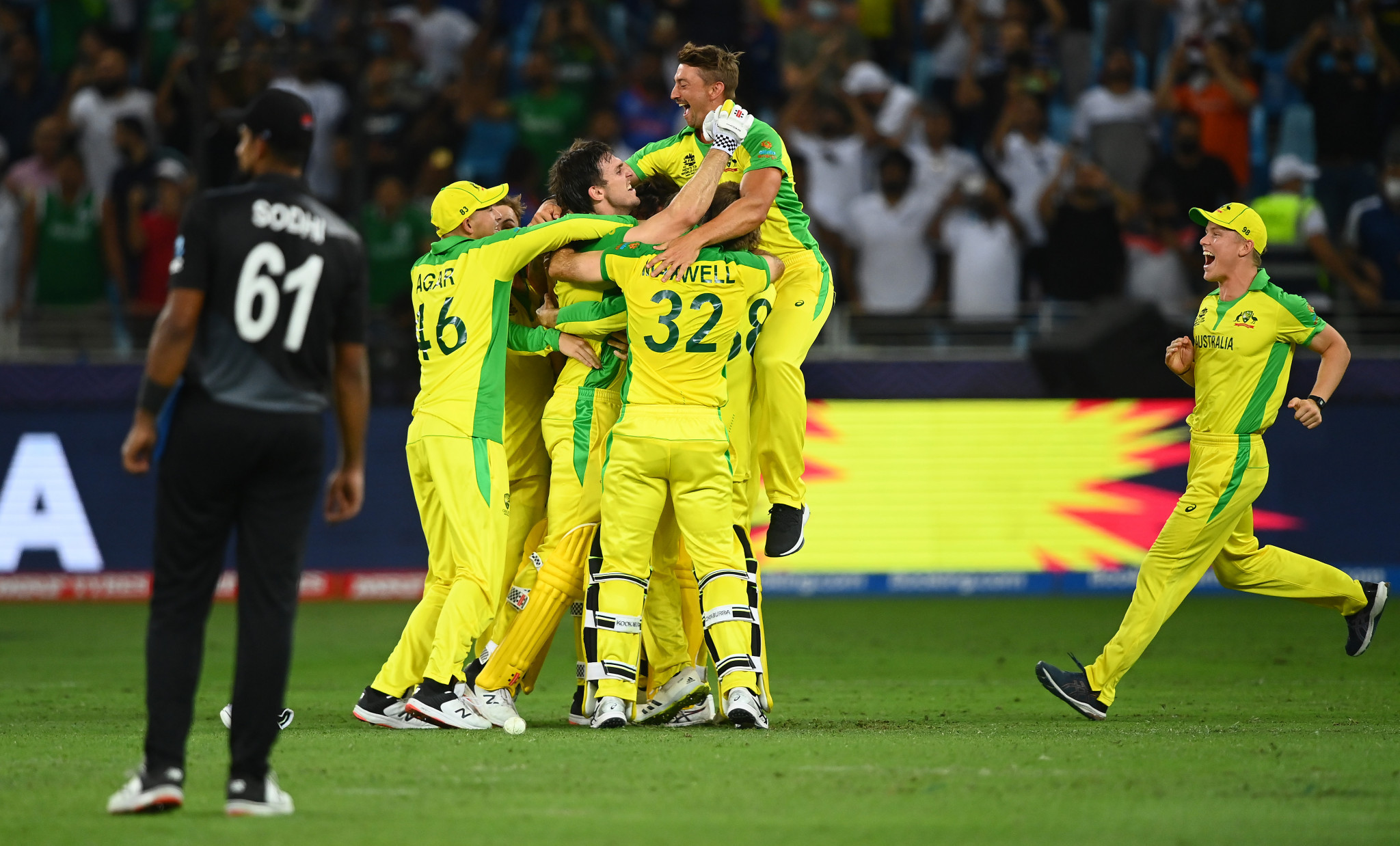 Australia claim first Men's T20 World Cup title with victory over New Zealand