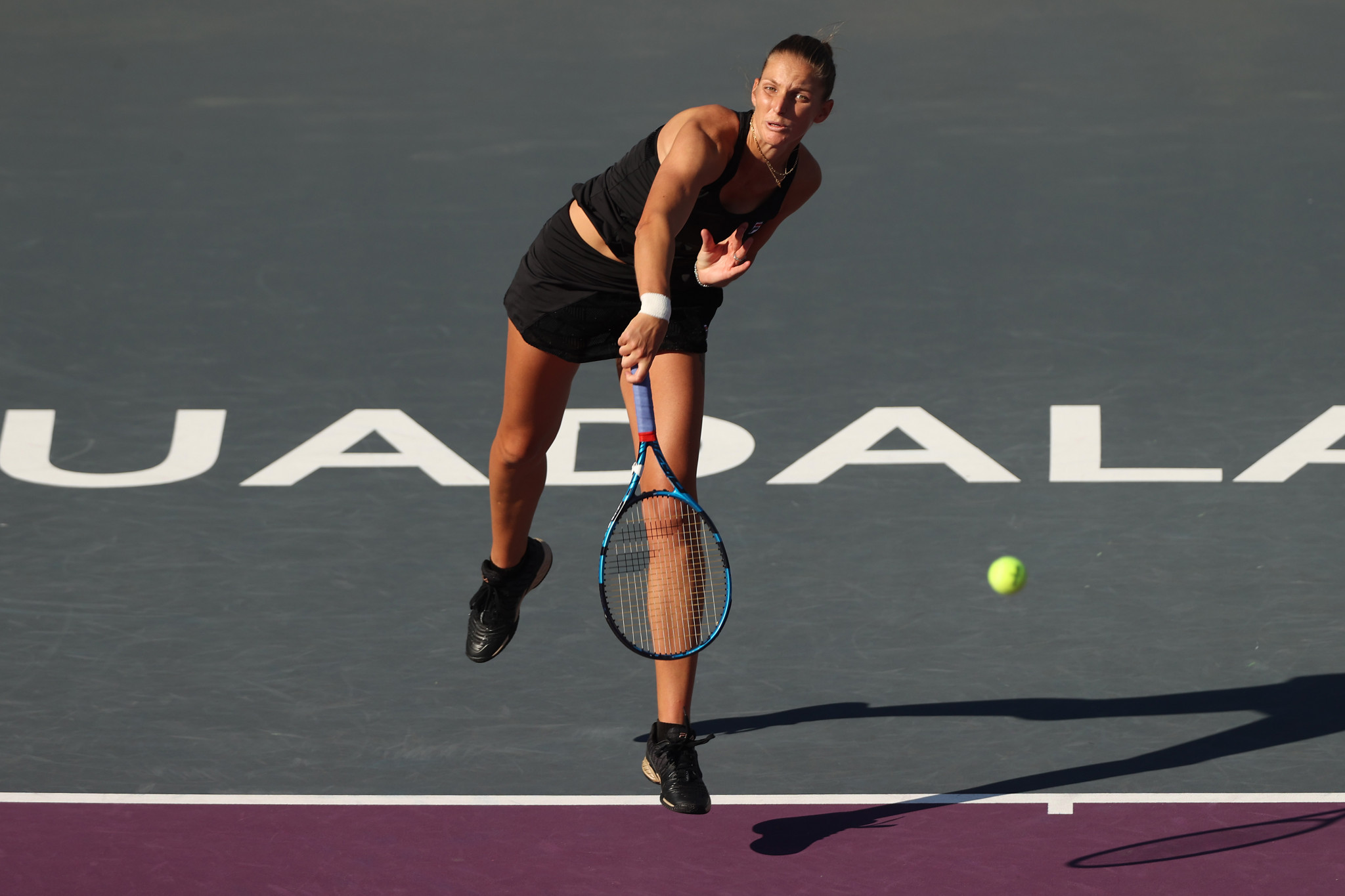 Plíšková battles back from a set and a break down to beat compatriot Krejčíková at WTA Finals