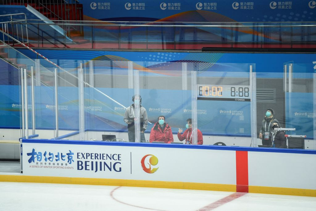 Beijing held an ice hockey test event for the 2022 Winter Olympics and Paralympic Games last week ©Getty Images