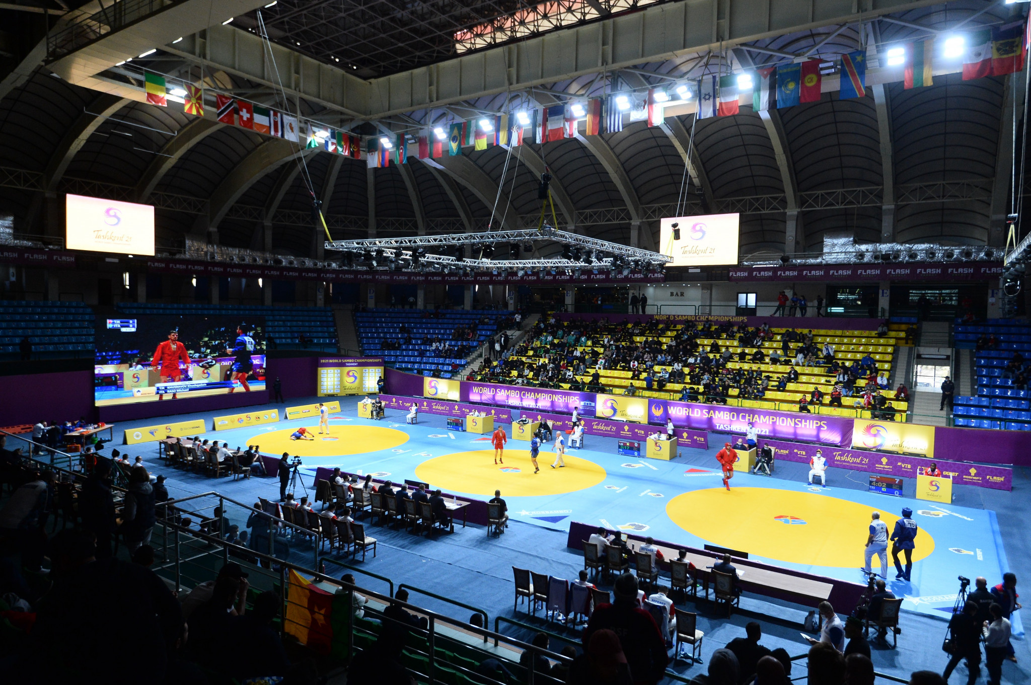 Tashkent in Uzbekistan was the host for this year's World Sambo Championships ©FIAS