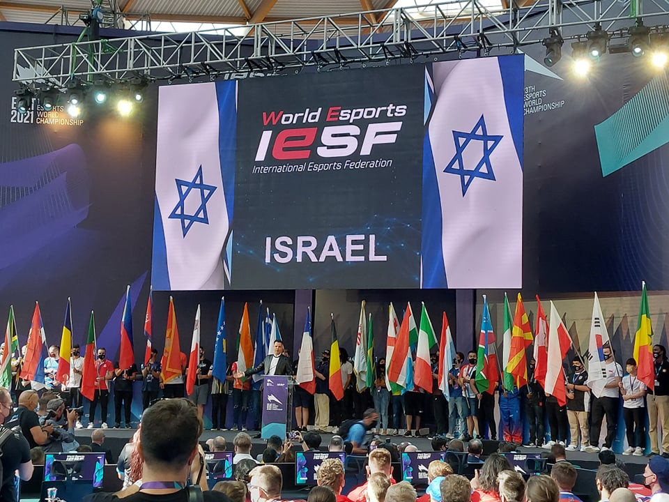 An Opening Ceremony was held prior to competition at the IESF World Championship Finals ©ITG
