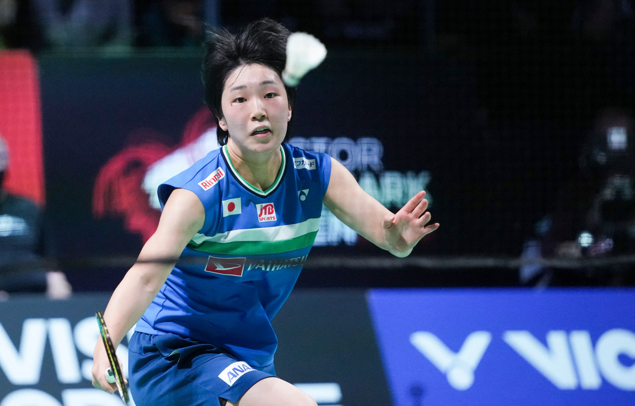 Japan's in-form Akane Yamaguchi triumphed in her opening match of the BWF Indonesian Masters in Bali ©Getty Images