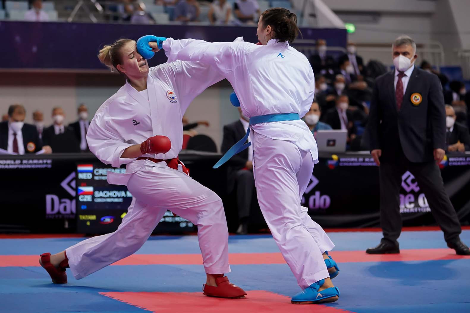 Several athletes produced surprise results as the Championships opened ©WKF