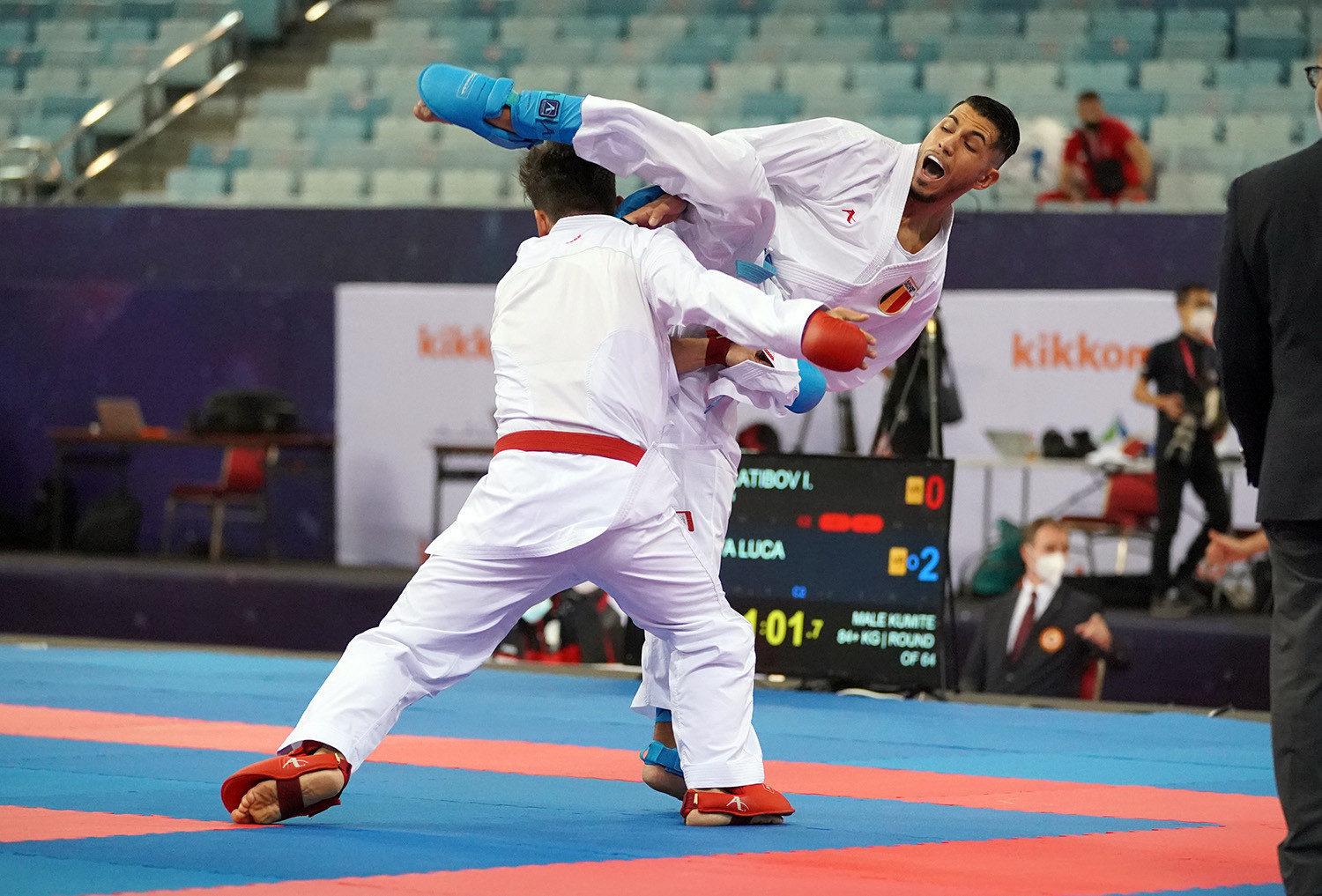 Certain athletes will have the chance to fight for a medal through the repechage tournament ©WKF