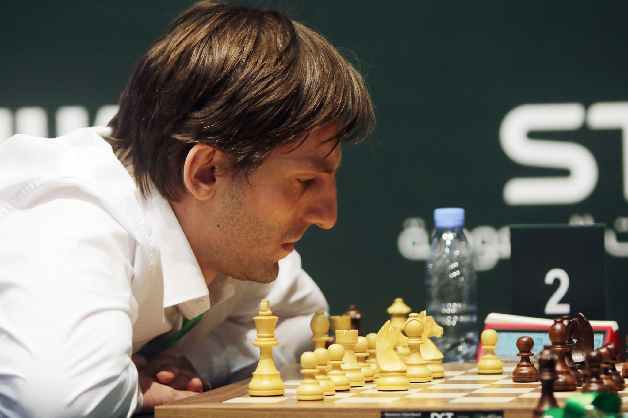 Alexander Grischuk's Russia are still top of the open standings ©Getty Images