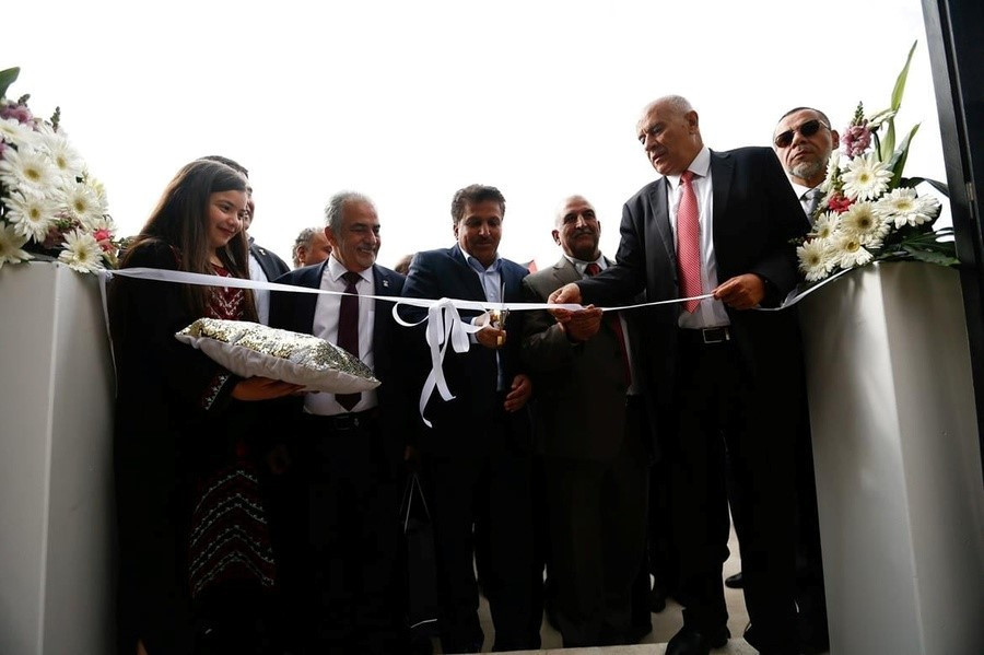 The Palestine Olympic Committee opened its new headquarters on Sunday ©POC
