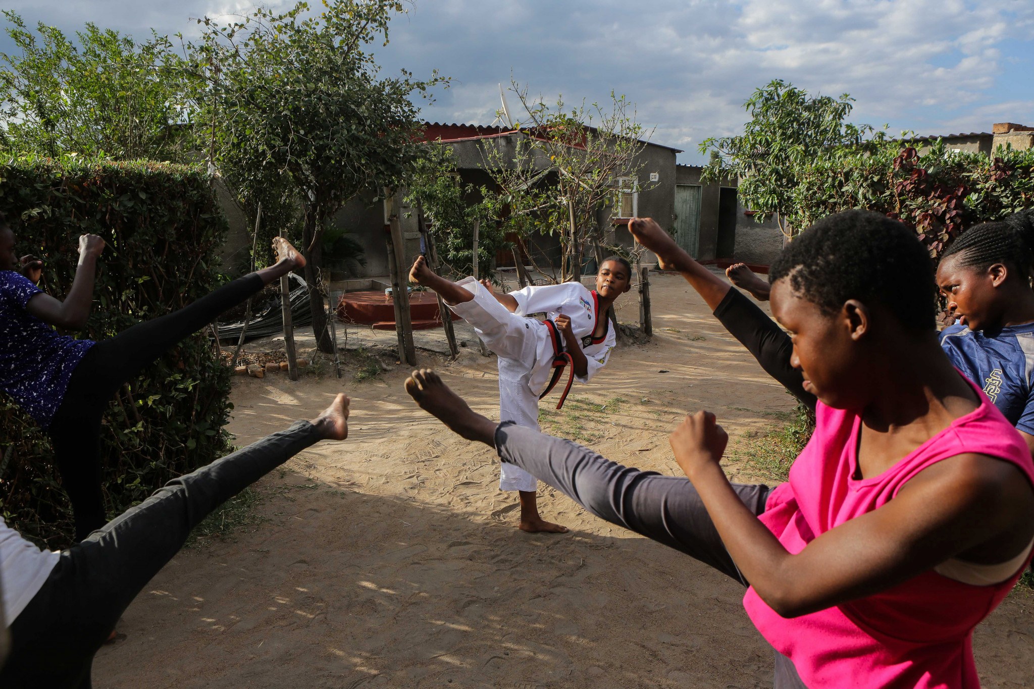 Taekwondo is an emerging sport in Zimbabwe ©Getty Images