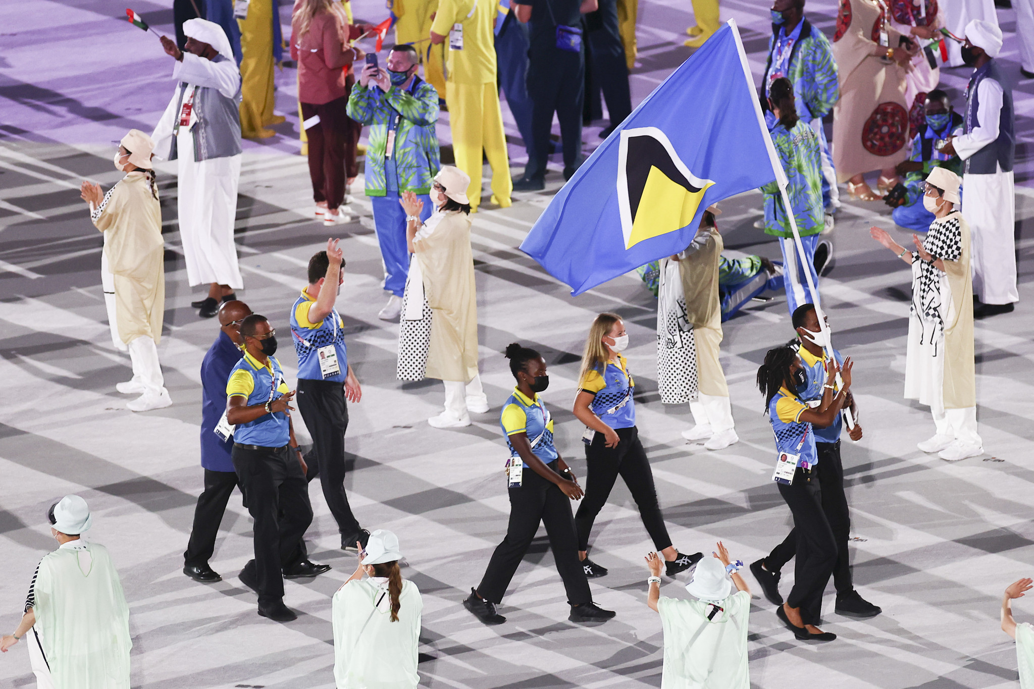 Alfred Emmanuel previously served as Saint Lucia Olympic Committee secretary general for 25 years ©Getty Images