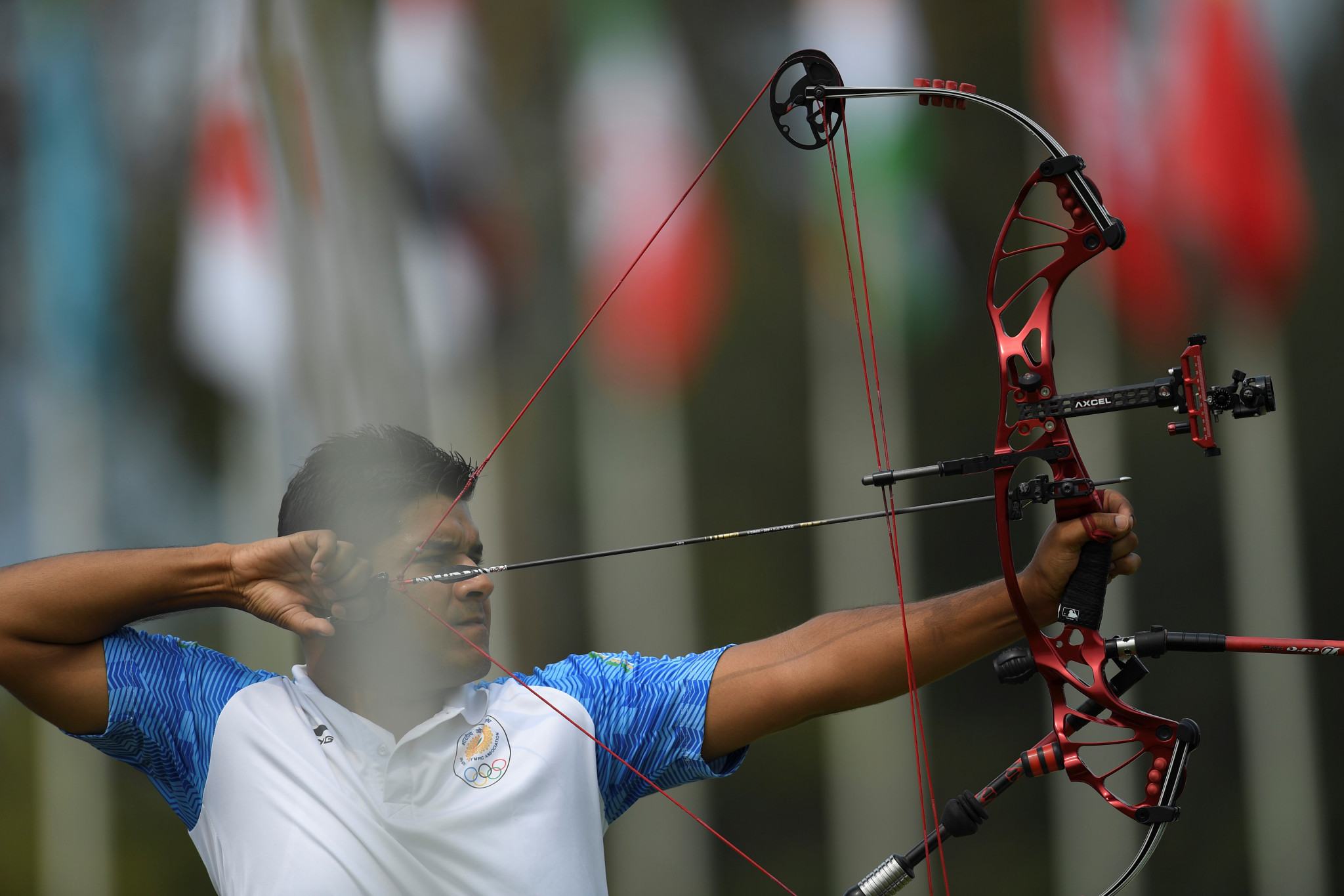 Aman Saini played a part for India to deny Bangladesh a third medal at the day's action in the Asian Archery Championships ©Getty Images