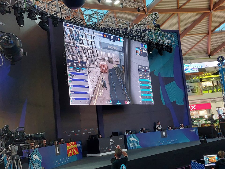 North Macedonia and Romania took centre stage in the final CS:GO match of the day ©ITG