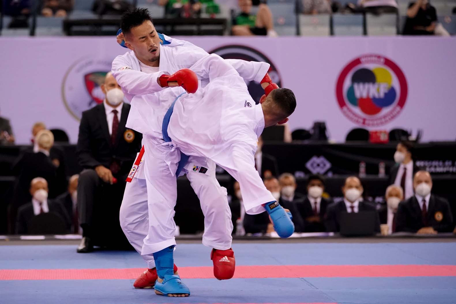 Reigning champions dominate on day two at Karate World Championships