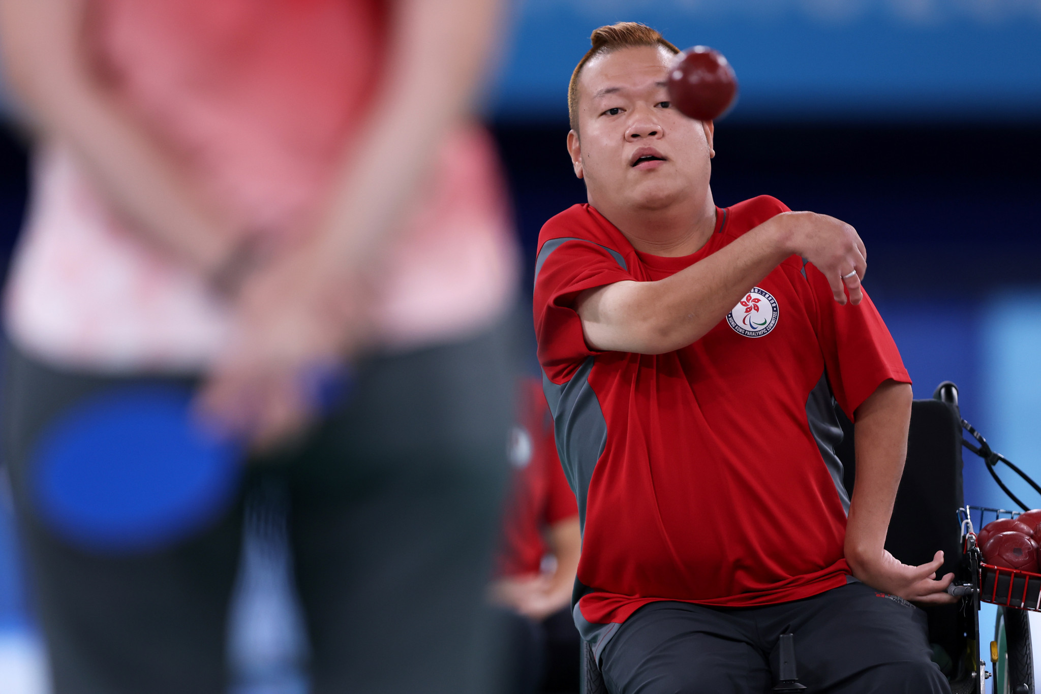 Leung Yuk Wing in the men's BC4 secured one of three individual gold medals for Hong Kong at the World Boccia Asia-Oceania Championships ©Getty Images